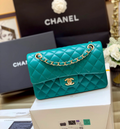 CLASSIC FLAP SMALL BAG 23 CM- SAPPHIRE LIMITED EDITION