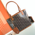 CHEVRON PATTERN SHOPPER TOTE – CLASSIC EDITION