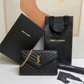 MINIMALIST QUILTED LEATHER CLUTCH – ENVELOPE EDITION